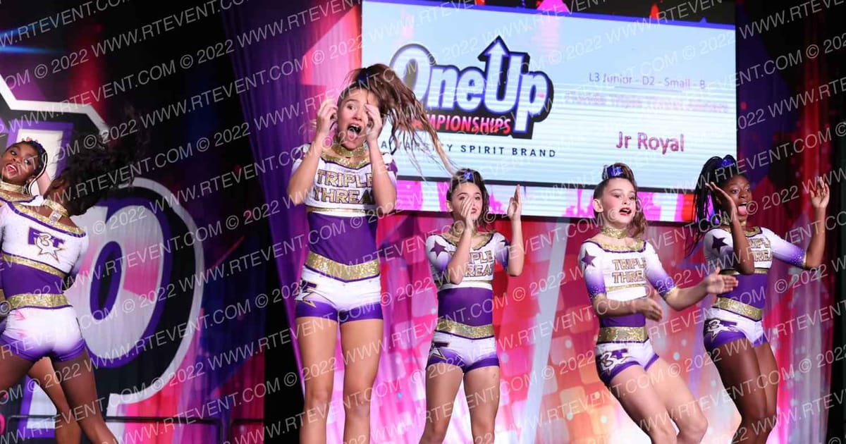 Florida Triple Threat Allstars Jr Royal · One Up Grand Nationals