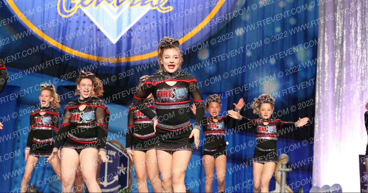 Fire and Ice Allstars Black Ice · Lake Erie National Cheer and Dance Championships