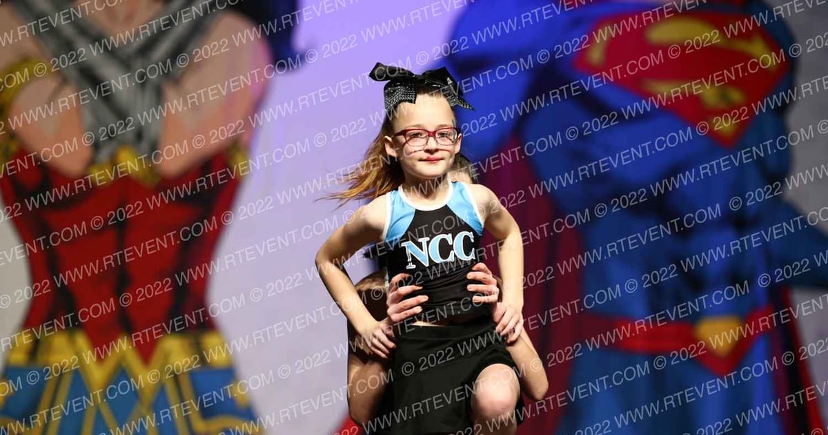 Nebraska Cheer Center Pop Stars · Council Bluffs Justice League