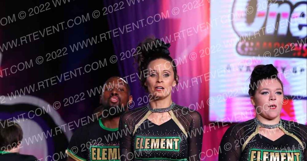 Element Elite Tumbling & Cheer GOLD · One Up Grand Nationals