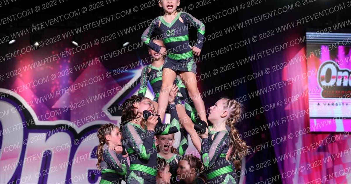 Element Elite Tumbling & Cheer NEON · One Up Grand Nationals