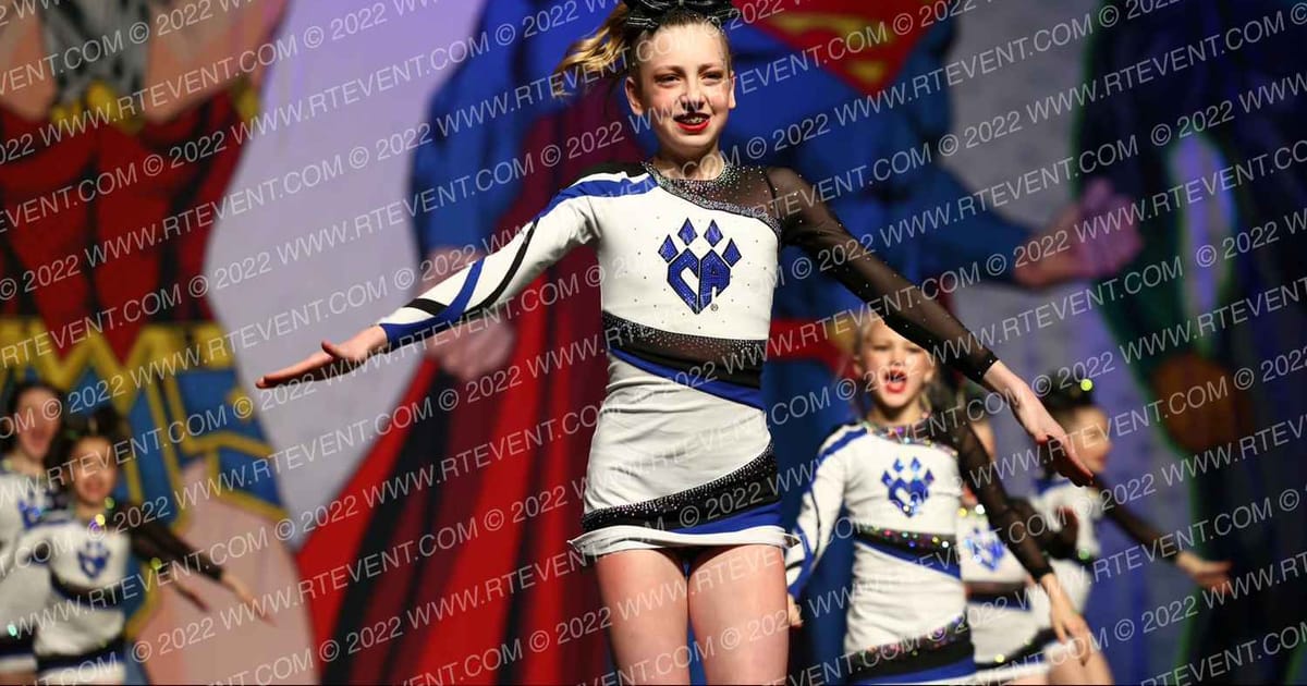 Cheer Athletics Omaha Courage Cats · Council Bluffs Justice League