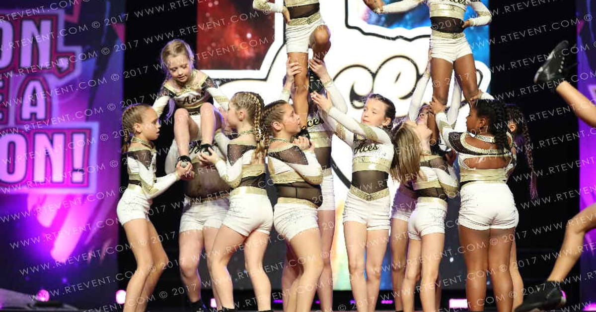 Texas Aces Tumbling and Cheer Showgirls · Encore Grand Nationals
