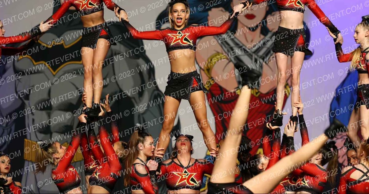Elite Cheer Halo · Council Bluffs Justice League