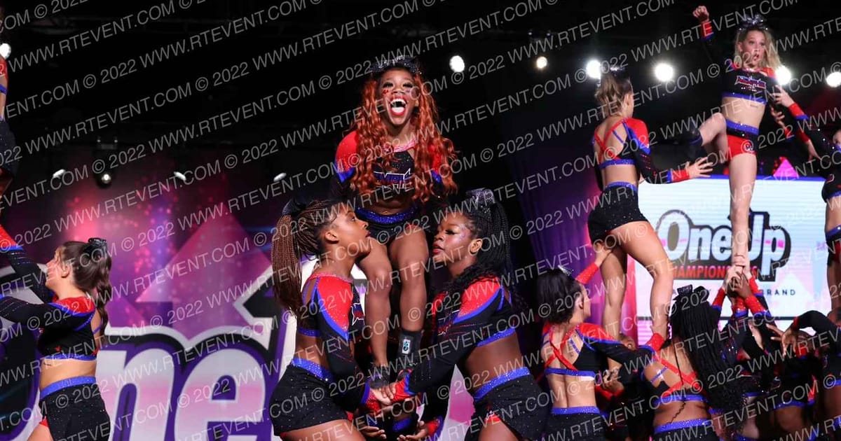 Memphis Pride Cheer BlackSmack · One Up Grand Nationals