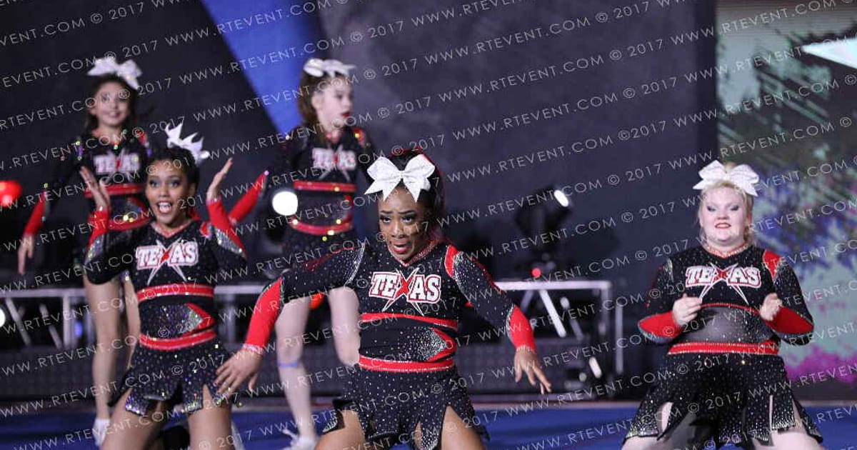 Texas Allstar Cheer and Dance Black Ice · Fort Worth Grand Nationals DI DII