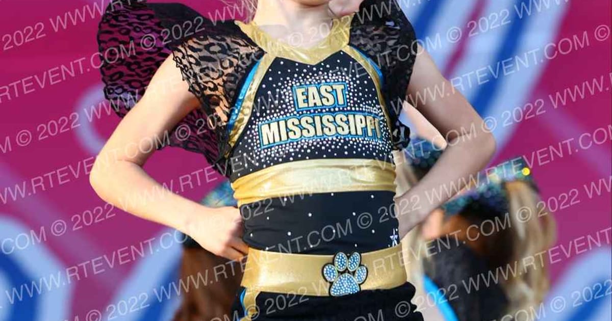 East Mississippi Cheer Leopards · Beach Blast