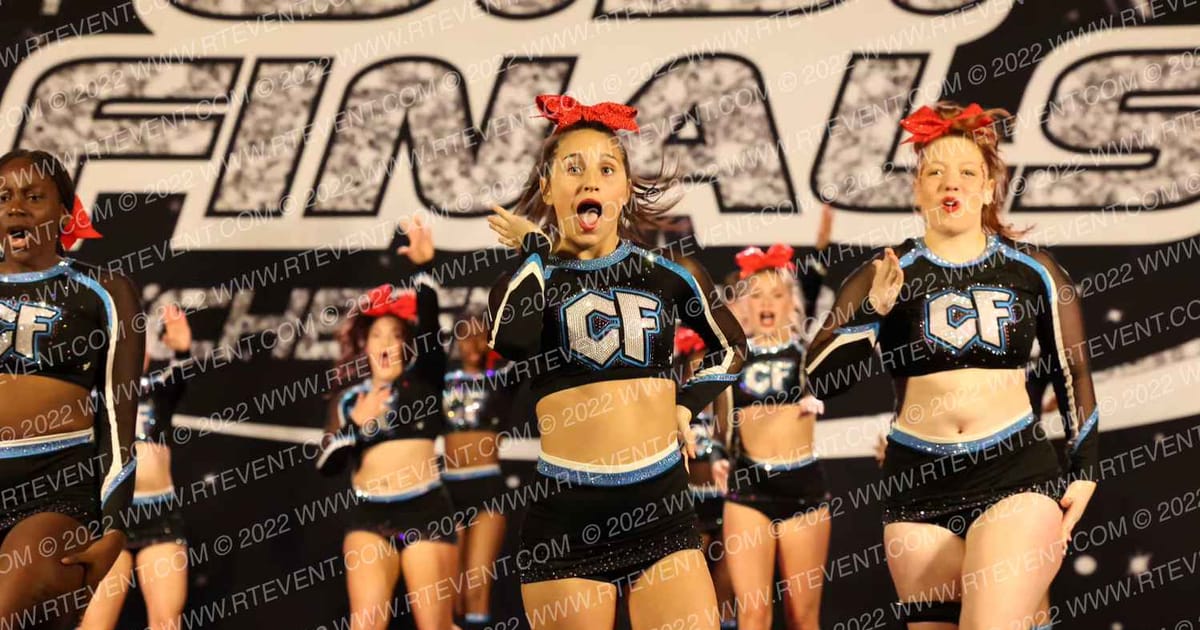 Louisiana Cheer Force Scarlet · The US Finals Pensacola DIDII