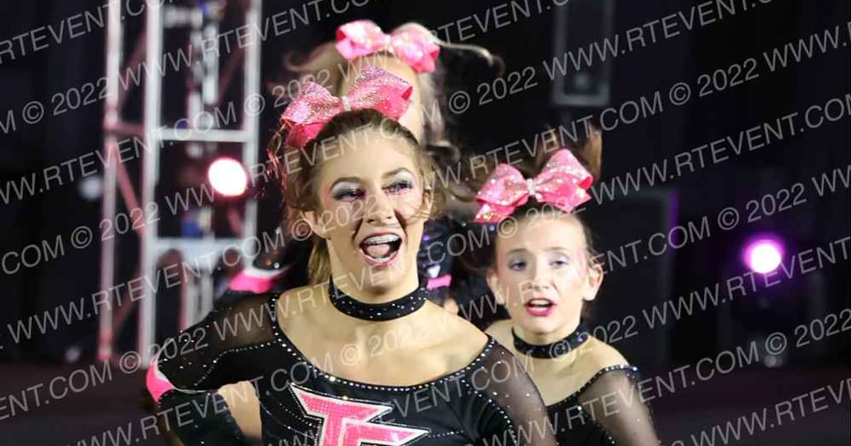 Titanium Force Cheer Black Sparkle · US Finals Chicago