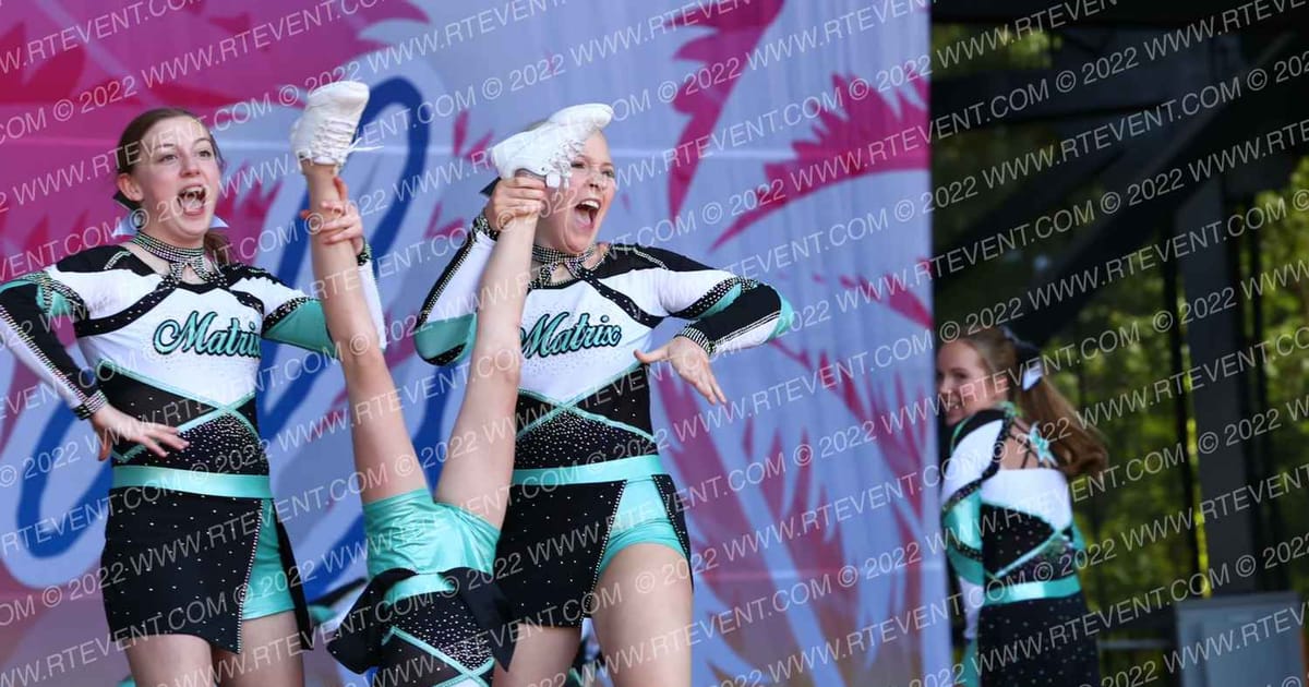 Crossroads Tumble and Cheer XTC Matrix · Beach Blast