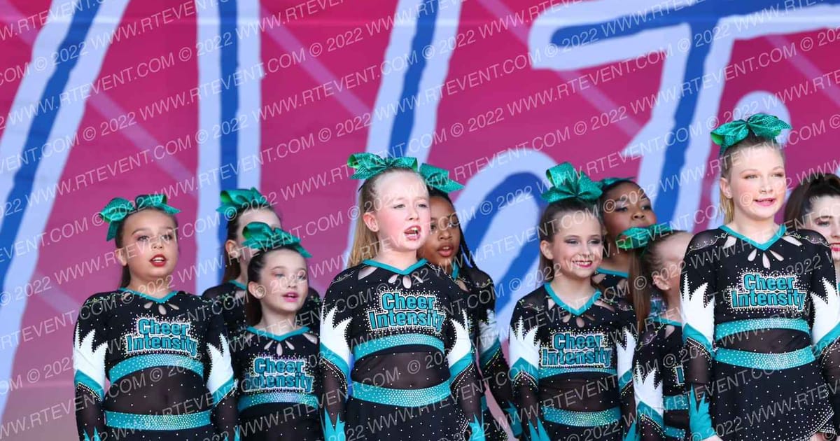Cheer Intensity Athletics Prissy Pistols · Beach Blast