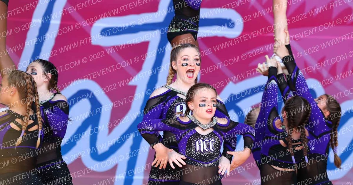 Advanced Cheer Crew Rockerz · Beach Blast