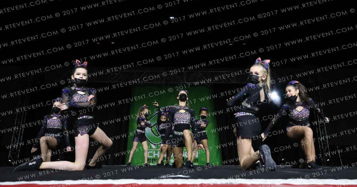 Cheer Destiny Allstars 1dergirls · Schaumburg Grand Nationals DI DII