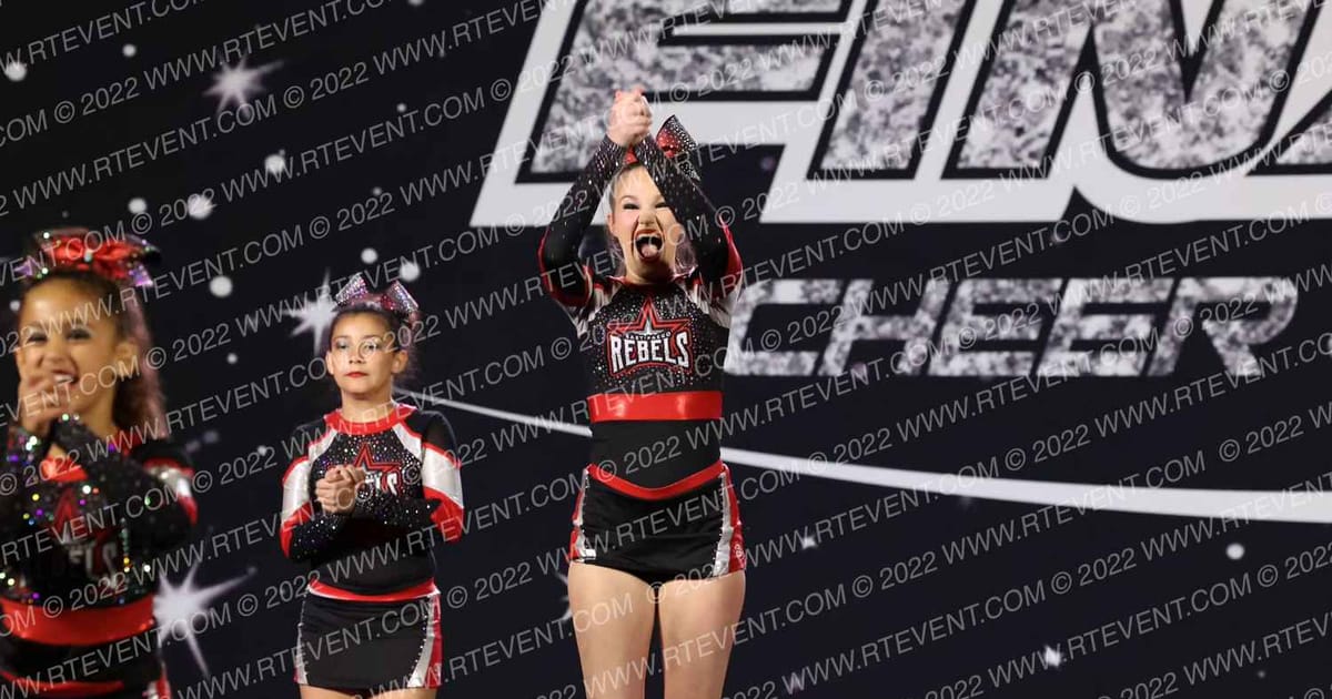 East Pasco Rebels Cheer Flare · The US Finals Pensacola DIDII