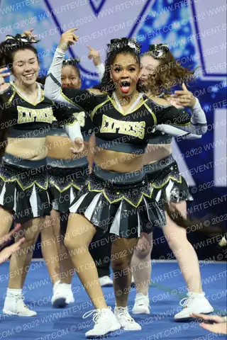 EXPRESS ALLSTARS SENIOR CHEER BLACKOUT
