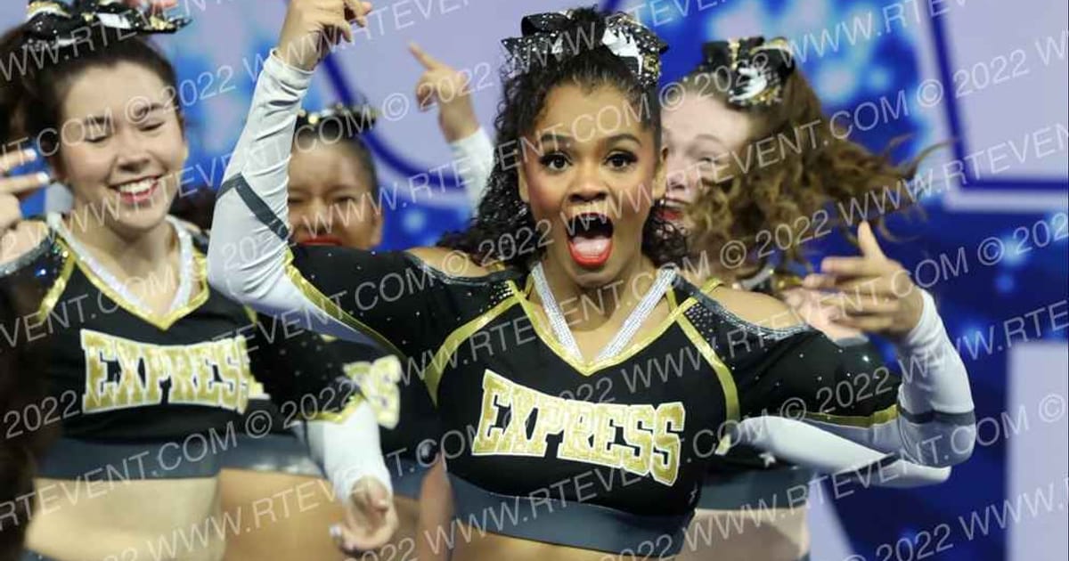 EXPRESS ALLSTARS SENIOR CHEER BLACKOUT · Mountain West National Challenge