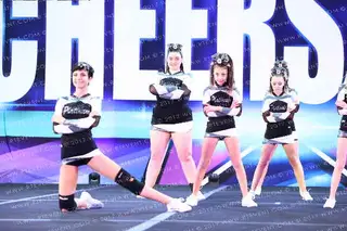 Mt. Blue Rec Cheering Platinum Stars
