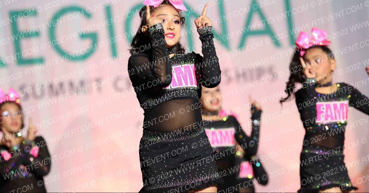 West Coast Fame Allstars Cheer BOMBSHELLS · The West Regional Summit