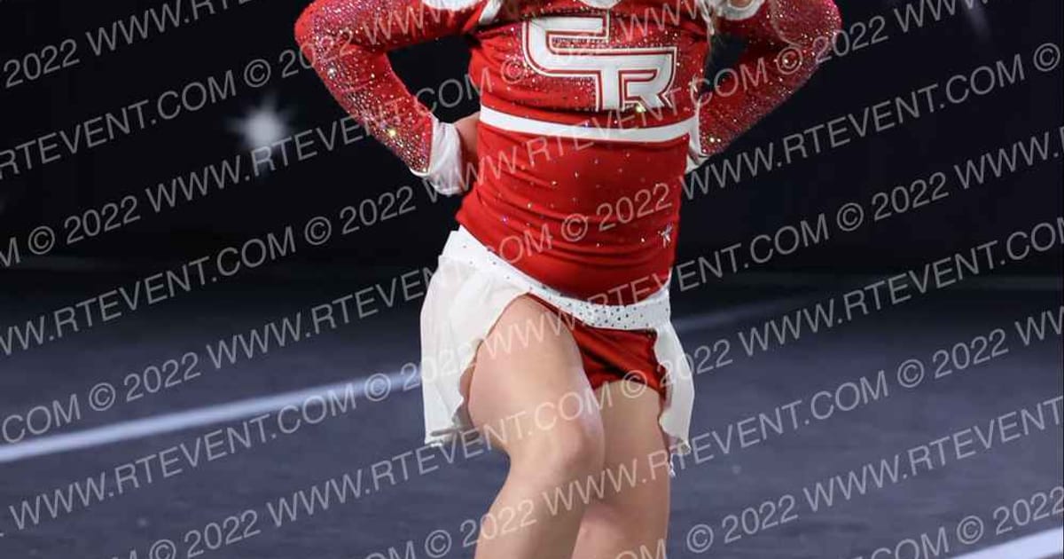 Cheer Revolution TINY RED HOTS · The US Finals Pensacola DIDII