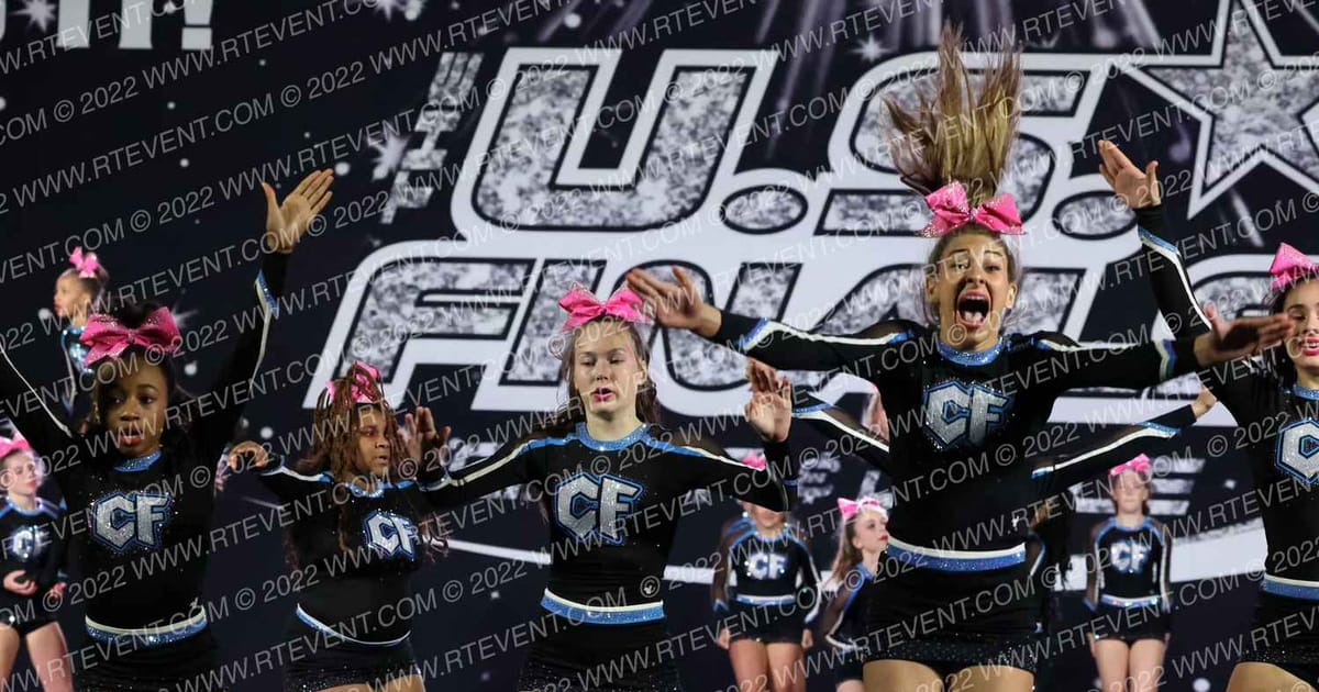 Louisiana Cheer Force Pink · The US Finals Pensacola DIDII