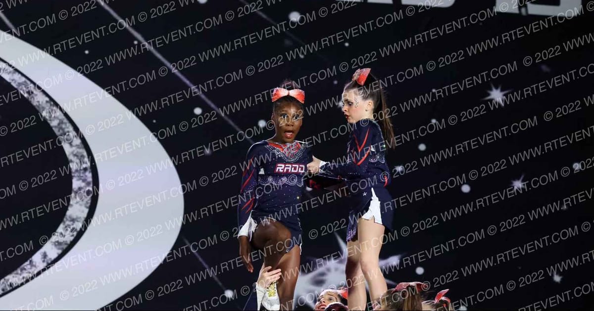 RADD Cheer Black Ice · The US Finals Pensacola DIDII