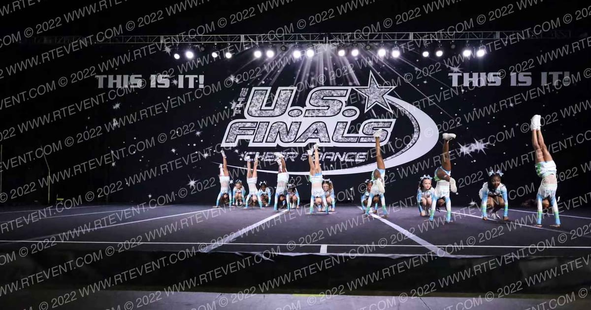 PunchFront Cheer Glitter Bombs · The US Finals Pensacola DIDII