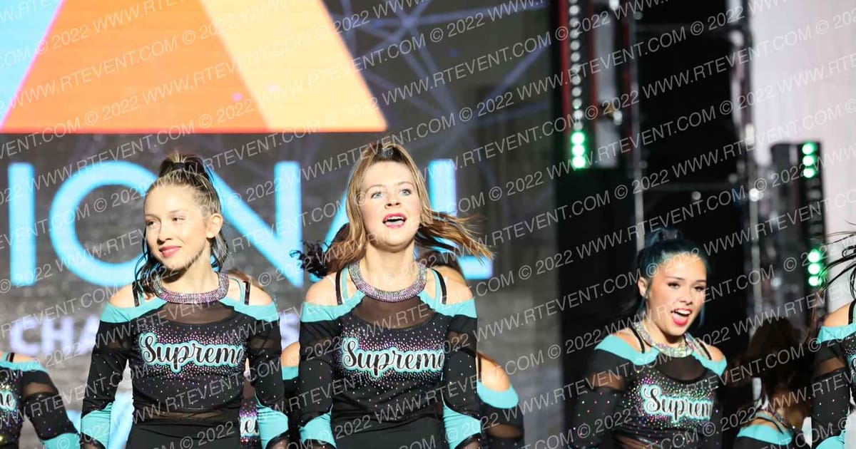 Supreme Cheer and Tumble Teal Reign · The West Regional Summit