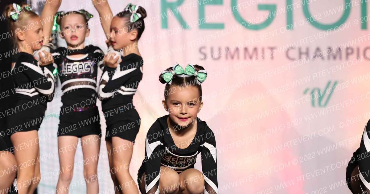 Legacy Premier Cheer Silver Sass · The West Regional Summit