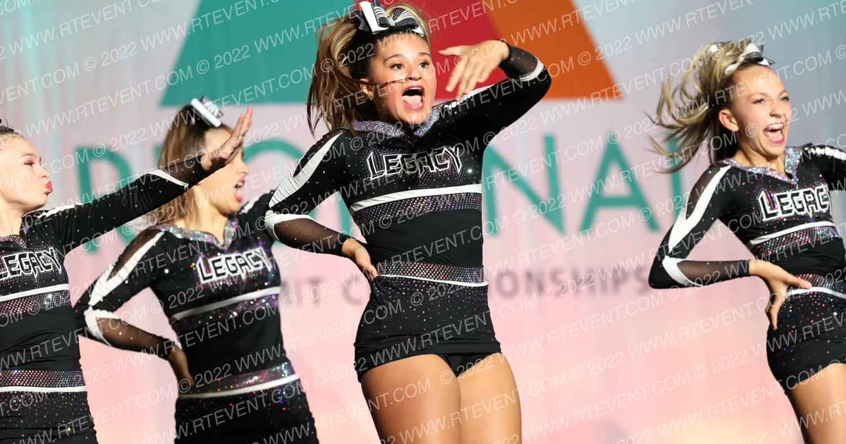 Legacy Premier Cheer Black Magic · The West Regional Summit