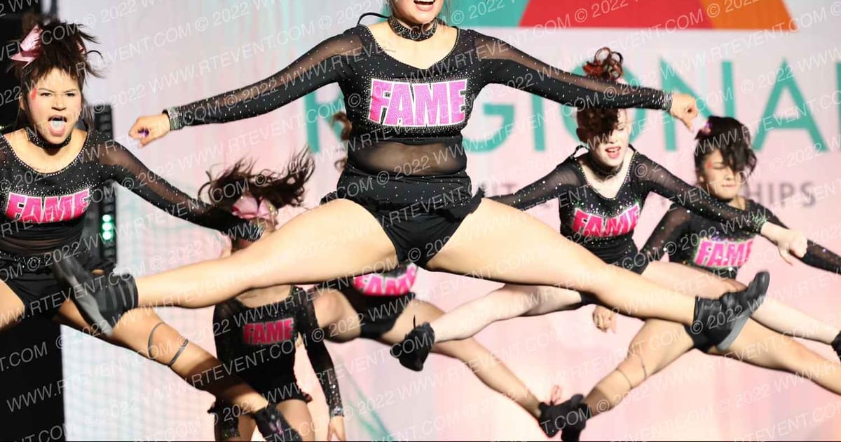 West Coast Fame Allstars Cheer GLAMOUR · The West Regional Summit