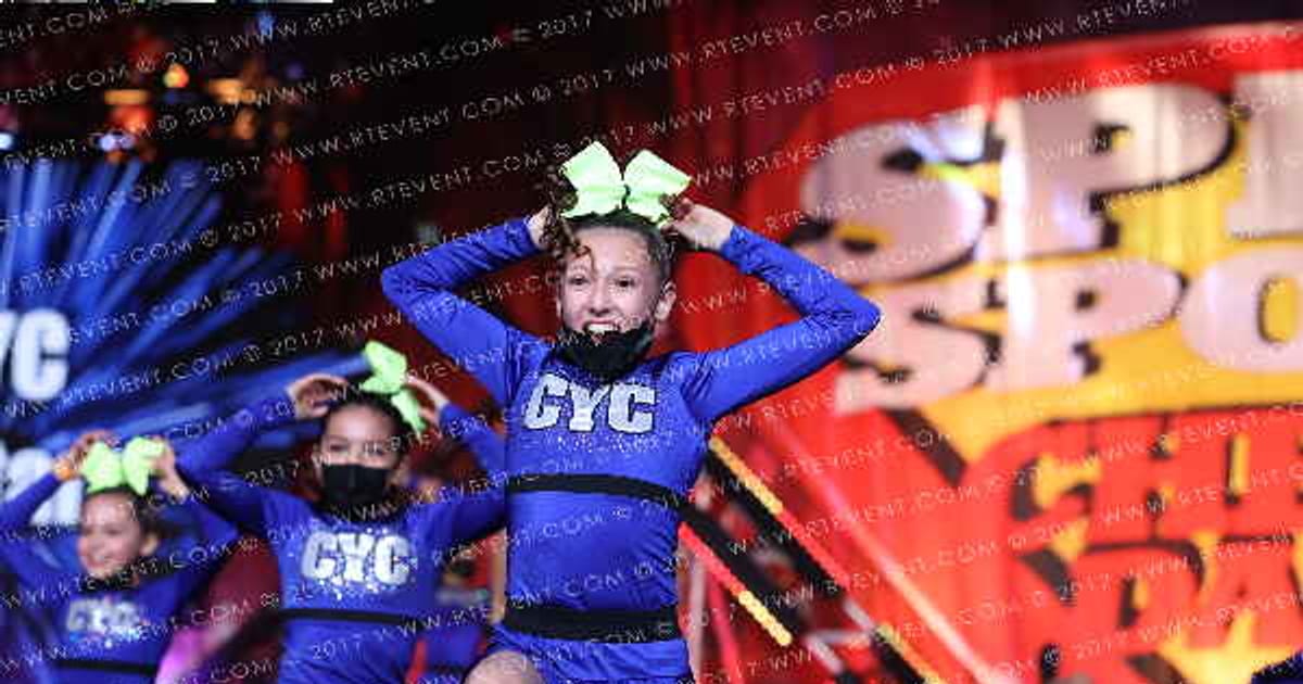 CYC Allstars Blink · Spirit Sports Palm Springs Grand Nationals