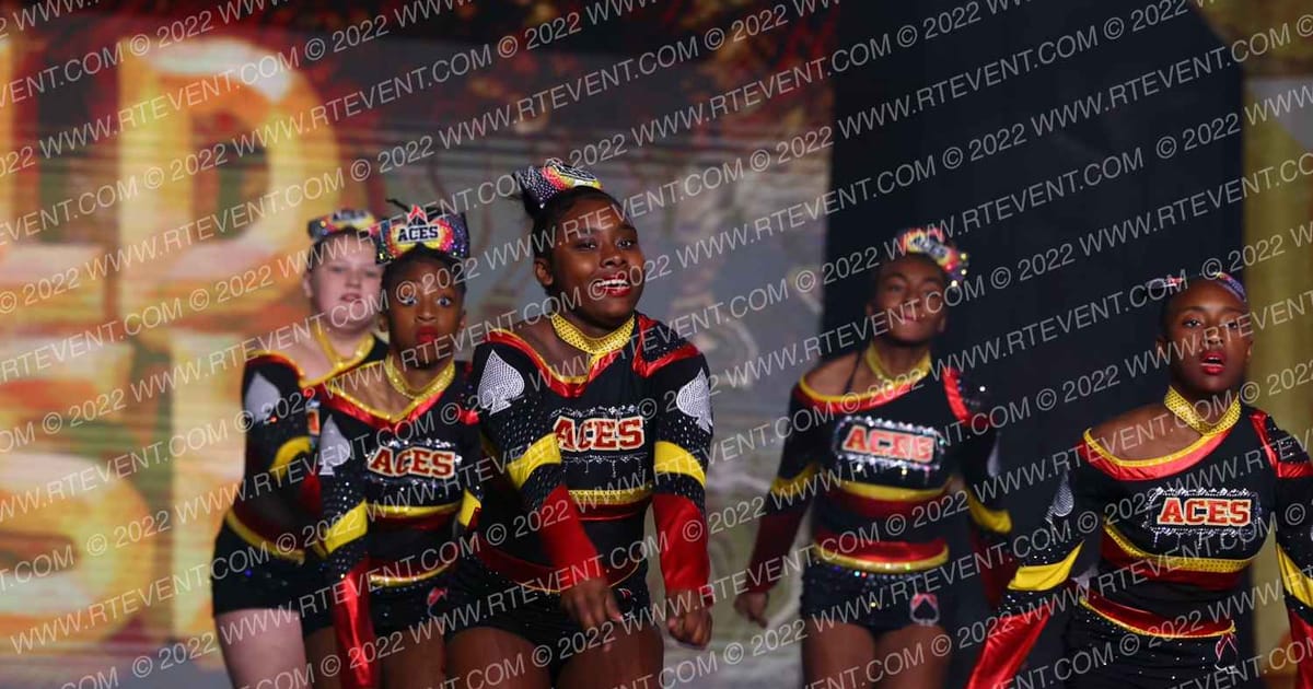 Blazing Aces Cheer Black Jacks · Gold Rush Atlantic City