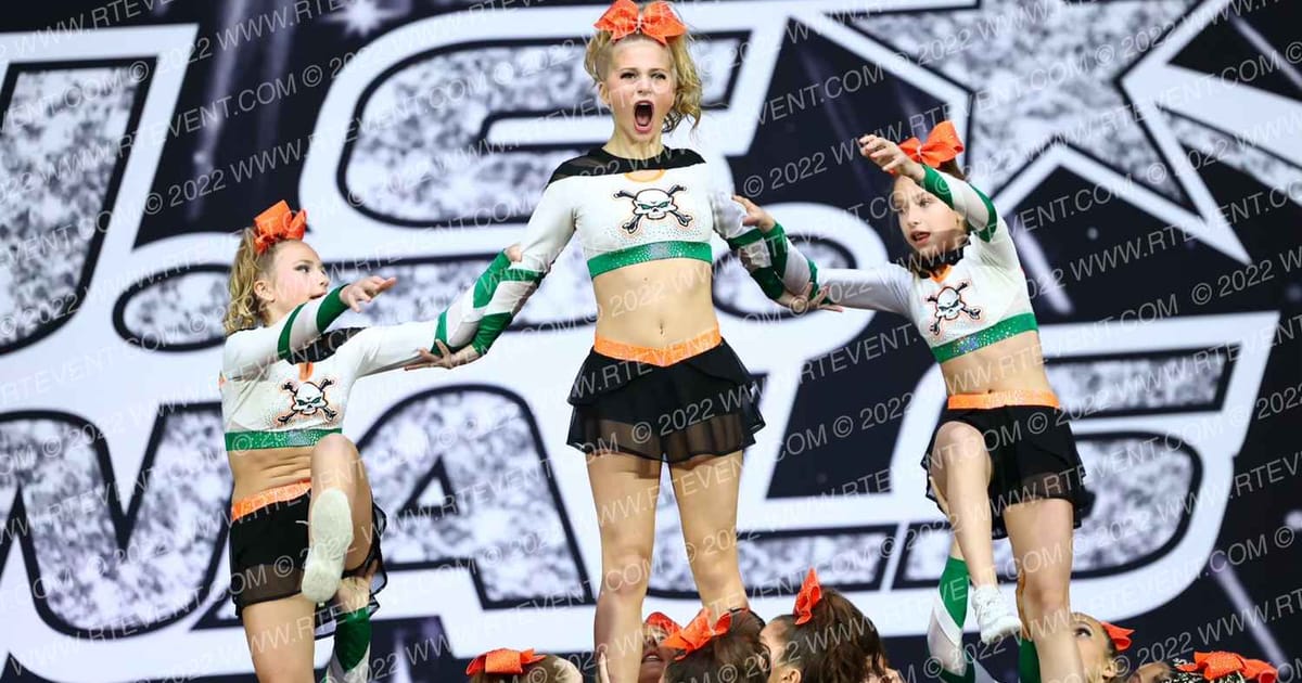 Iowa Elite Cheer of MN REBELLION · The US Finals DesMoines