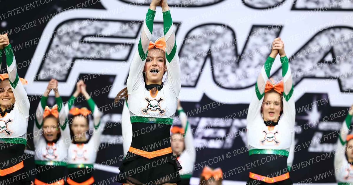Iowa Elite Cheer - Des Moines Skeleton Squad · The US Finals DesMoines
