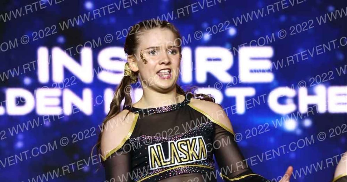 Alaska Golden Heart Cheerleading Inspire · All Star Worlds Thursday