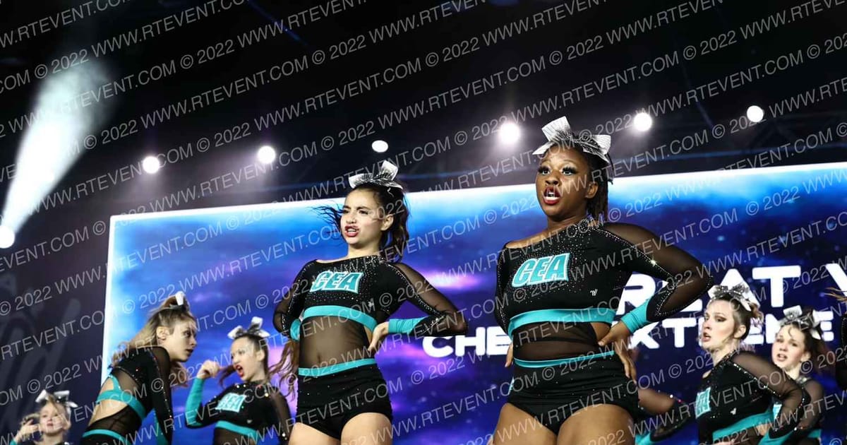 Cheer Extreme All Stars DMV Great Whites · All Star Worlds Thursday