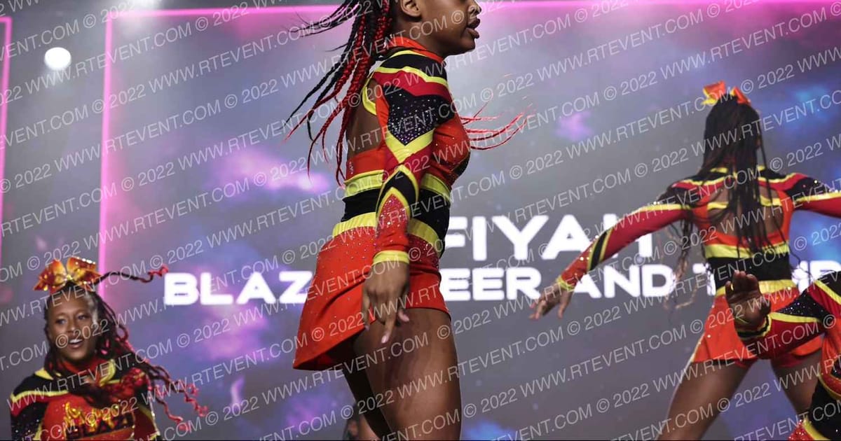 Blaze Cheer and Tumble FIYAH · All Star Worlds Thursday