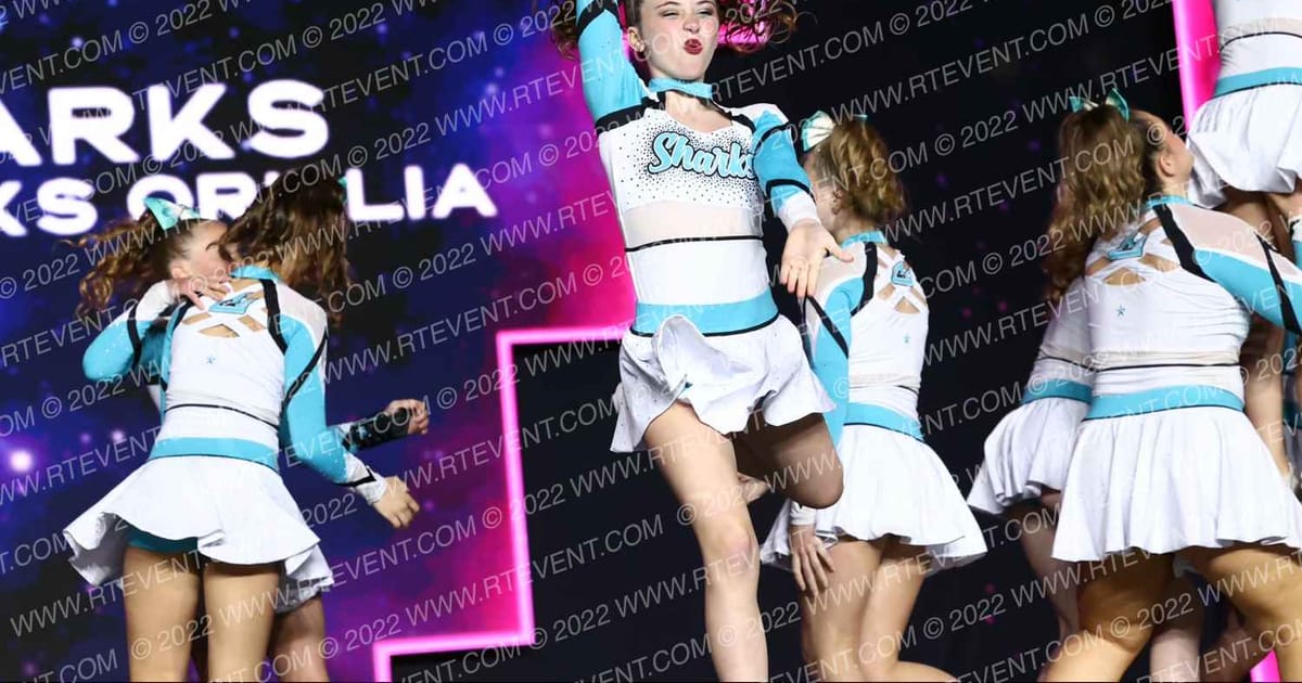 Cheer Sport Sharks Orillia Valley Sharks · All Star Worlds Thursday