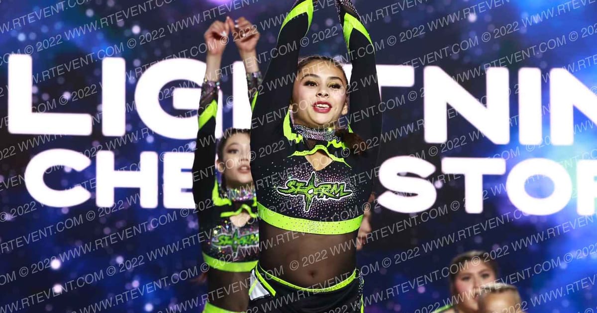 Cruces Cheer Storm Lady Lightning · All Star Worlds Thursday