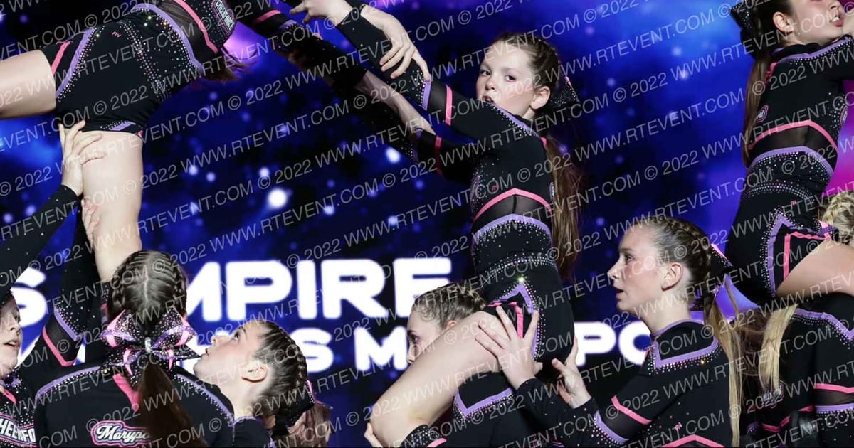 Cheer Force Knights Maryport Miss Empire · All Star Worlds Thursday