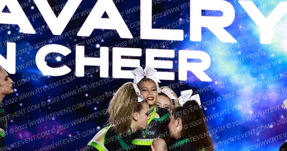 Invasion Cheer LADY CAVALRY · All Star Worlds Thursday