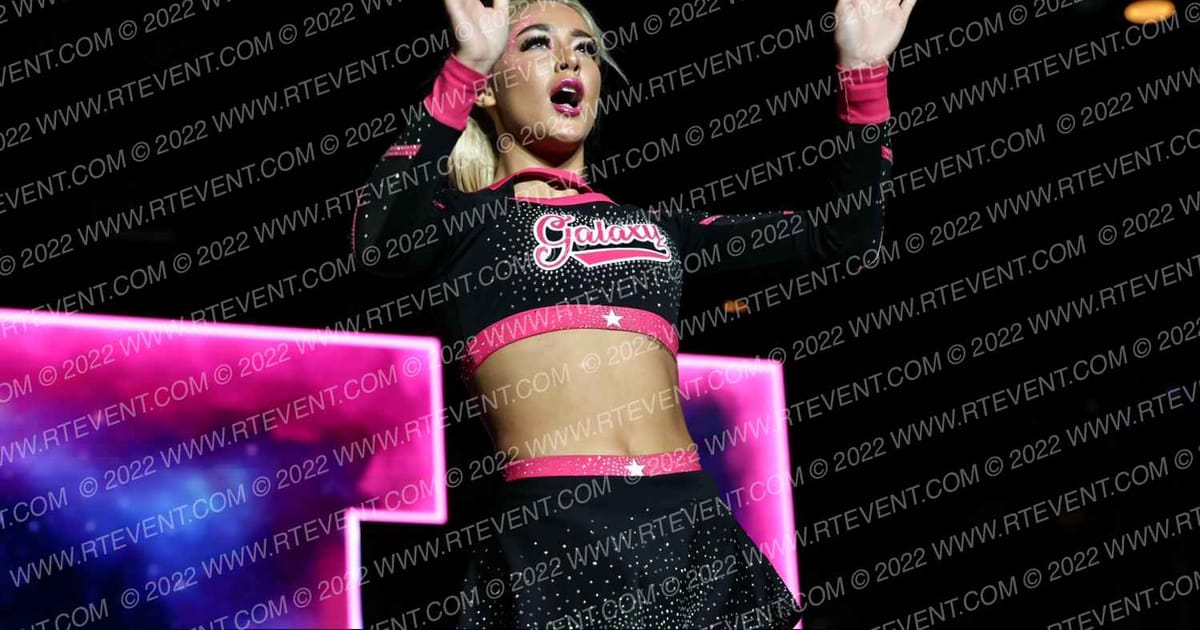 Galaxy cheerleading Aurora · All Star Worlds Friday Correct