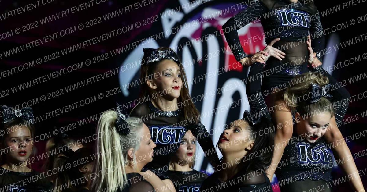 ICT CHEER LEGACY Black Widow · All Star Worlds Friday Correct