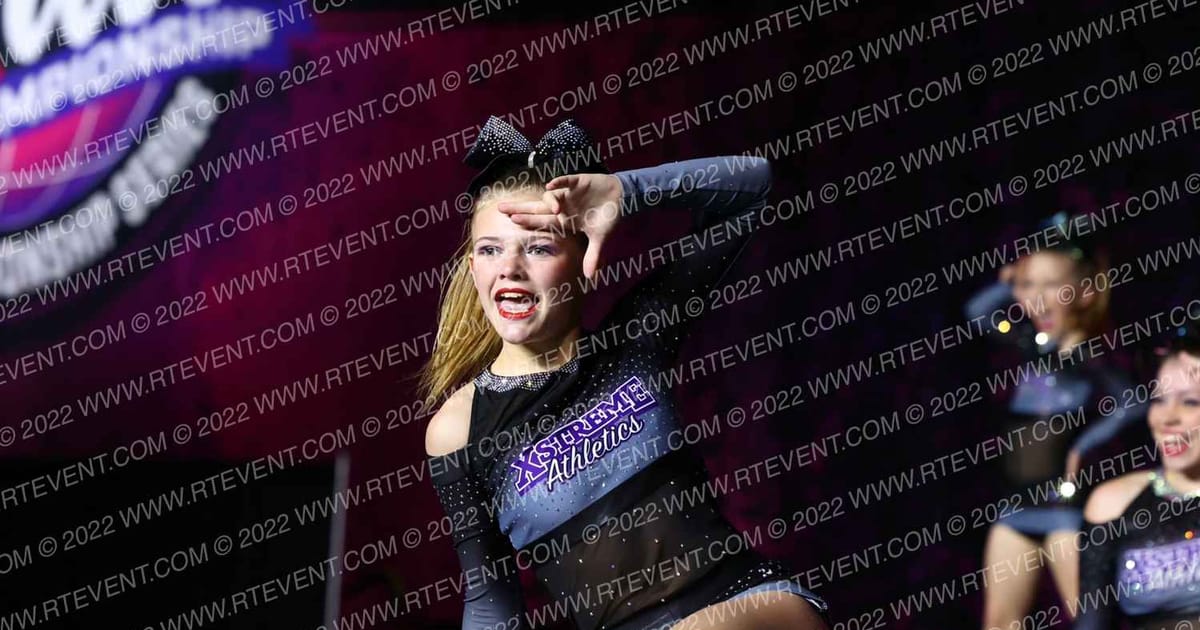 Xstreme Athletics Lady Lightning · All Star Worlds Friday Correct