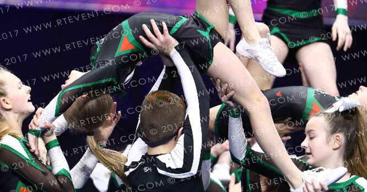 Iowa Elite Cheer CR Camo · Americas Best Kansas City Grand Nationals