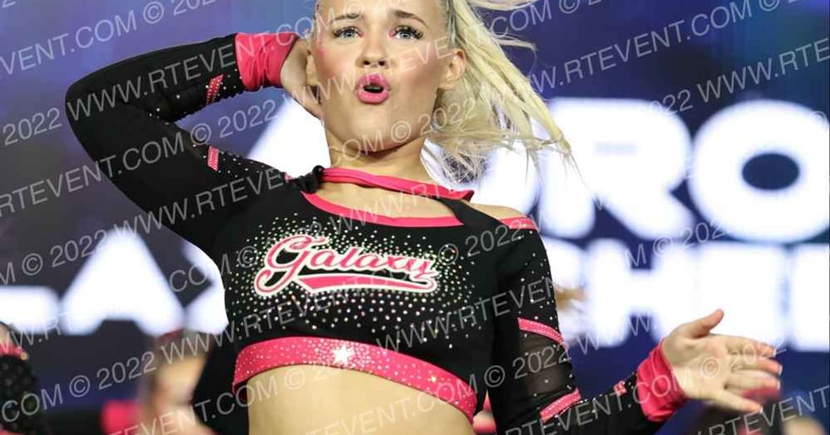 Galaxy cheerleading Aurora · All Star Worlds Thursday
