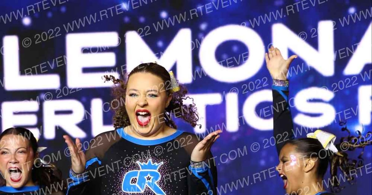 Cheerletics Royalty Lemonade · All Star Worlds Friday Correct