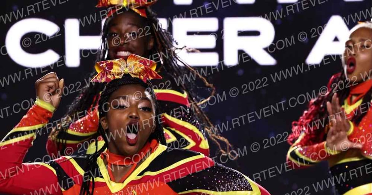 Blaze Cheer and Tumble FIYAH · All Star Worlds Friday Correct