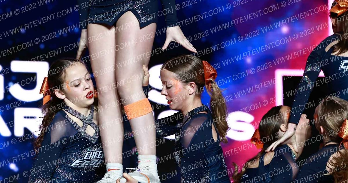 Cheer Force Arkansas MockingJays · All Star Worlds Friday Correct