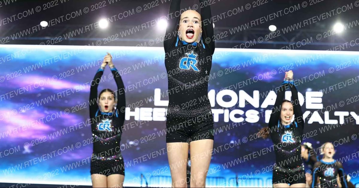Cheerletics Royalty Lemonade · All Star Worlds Thursday